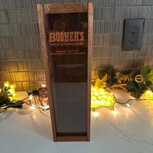 Booker's Small Batch Bourbon Collection Wooden Box and Distiller Notes Card
